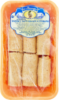 Блины с картофелем и грибами