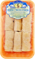 Блины с мясом и рисом