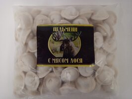Пельмени с мясом Лося